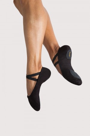 Bailarinas Bloch Proform Lona Hombre Negras | ACLWC22967