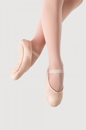 Bailarinas Bloch Prolite Cuero Childrens Niños Rosas | ACLWC22713