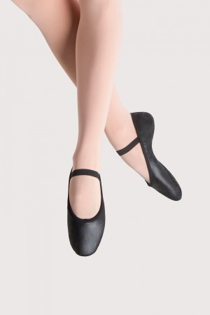 Bailarinas Bloch Prolite Cuero Mujer Negras | CLXBR68085