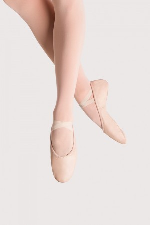 Bailarinas Bloch Prolite II Cuero Mujer Rosas | CLNZX78063