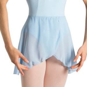 Falda Bloch Chantal Corta Tulip Wrap Mujer Azules | CLCIF41545