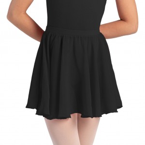 Falda Bloch Chayanne Chiffon Corta Circle Niños Negras | LCLTR58300