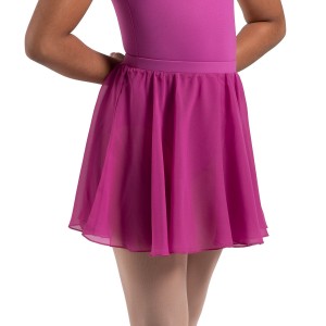 Falda Bloch Chayanne Chiffon Corta Circle Niños Berry | MCLFT44451