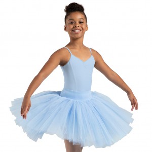 Falda Bloch Classic Practice Niños Bluebird | ZCLMJ48070