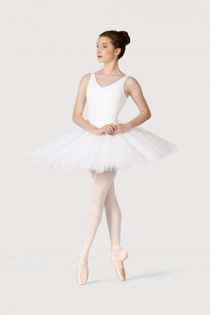 Falda Bloch Classic Practice ½ Tutu Mujer Blancas | CLICD16540