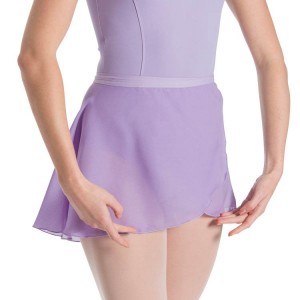 Falda Bloch Gianna Wrap Mujer Lilac | QCLWA16926