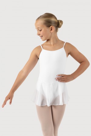 Leotardos Bloch Oriole Camisole Niños Blancas | SCLNY86440