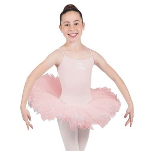 Leotardos Bloch Silvana Diamante Tutu Niños Rosas | QCLWA44058