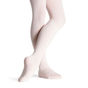 Mallas Bloch Elite Footed Niños Rosas | XCLGW48356