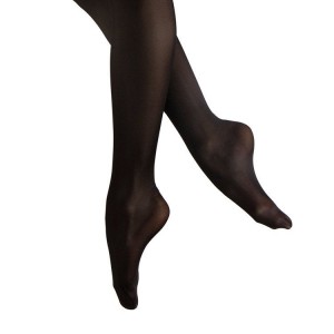 Mallas Bloch Fiesta Shimmer Footed Mujer Negras | CLIIZ46284