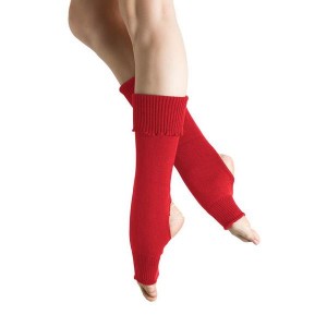 Prendas De Punto Bloch Anya Legwarmers Mujer Rojas | CLCVG16504