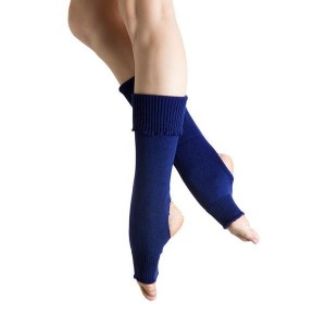 Prendas De Punto Bloch Anya Legwarmers Mujer Azul Real Azules | CLEAH34555