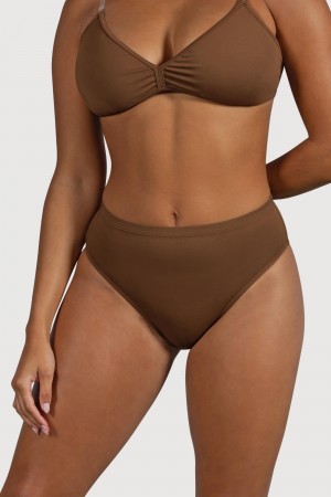 Ropa Interior Bloch Aquila High Cintura Mujer Cocoa | GCLCL76953