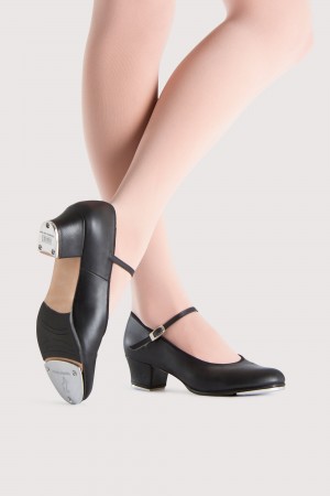 Tap y zapatos de escenario Bloch Show-Tapper Mujer Negras | YCLGT49329