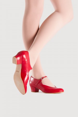 Tap y zapatos de escenario Bloch Showstopper Mujer Rojas | ACLWC29348