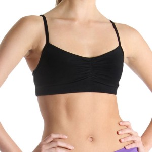 Tops Bloch Gather Front Mujer Negras | CLDFL11977