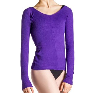 Tops Bloch Kara Long Sleeve V Mujer Moradas | XCLBH75230