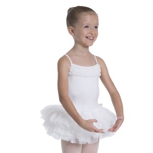 Vestido Bloch Desdemona Leotard Niños Blancas | ECLVG26666