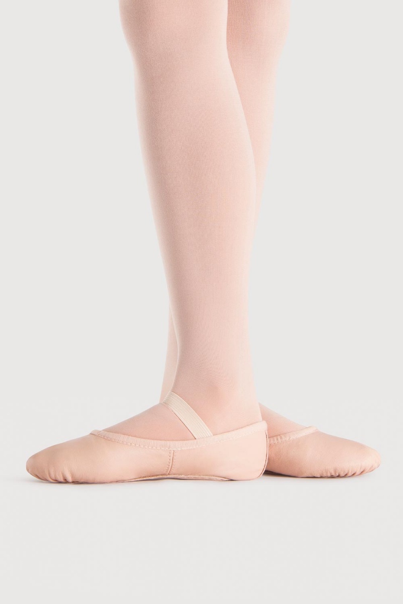 Bailarinas Bloch Dansoft Cuero Toddler Niños Rosas | CLQCS65653