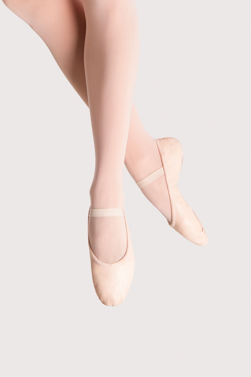 Bailarinas Bloch Prolite Cuero Mujer Rosas | CLQAV50444