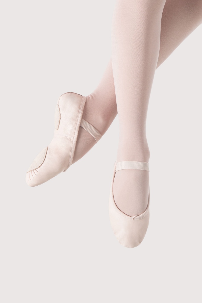 Bailarinas Bloch Prolite II Cuero Girls Niños Rosas | TCLPQ37535