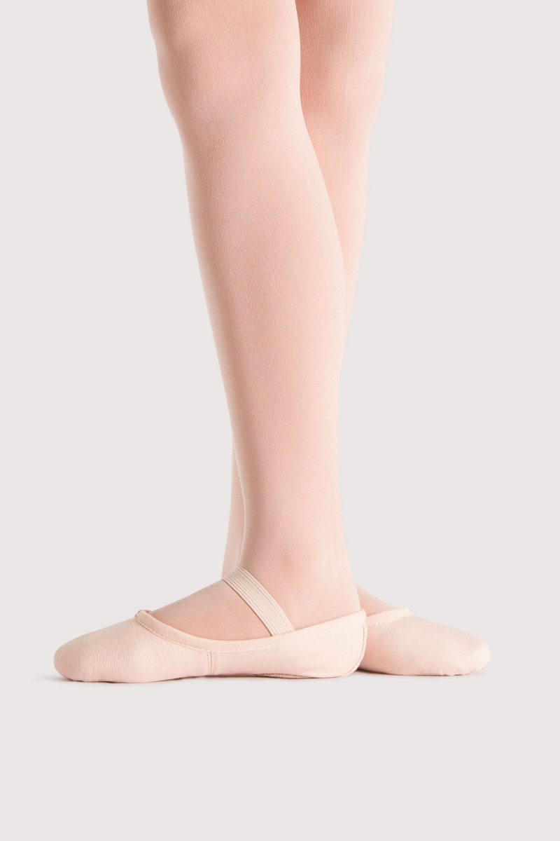 Bailarinas Bloch Prolite II Lona Girls Niños Rosas | ZCLNQ50102