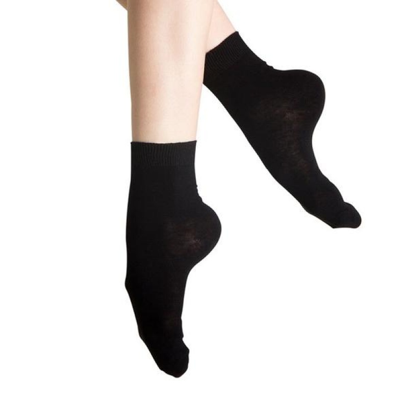 Calcetines Bloch Ankle Mujer Negras | YCLVQ30751