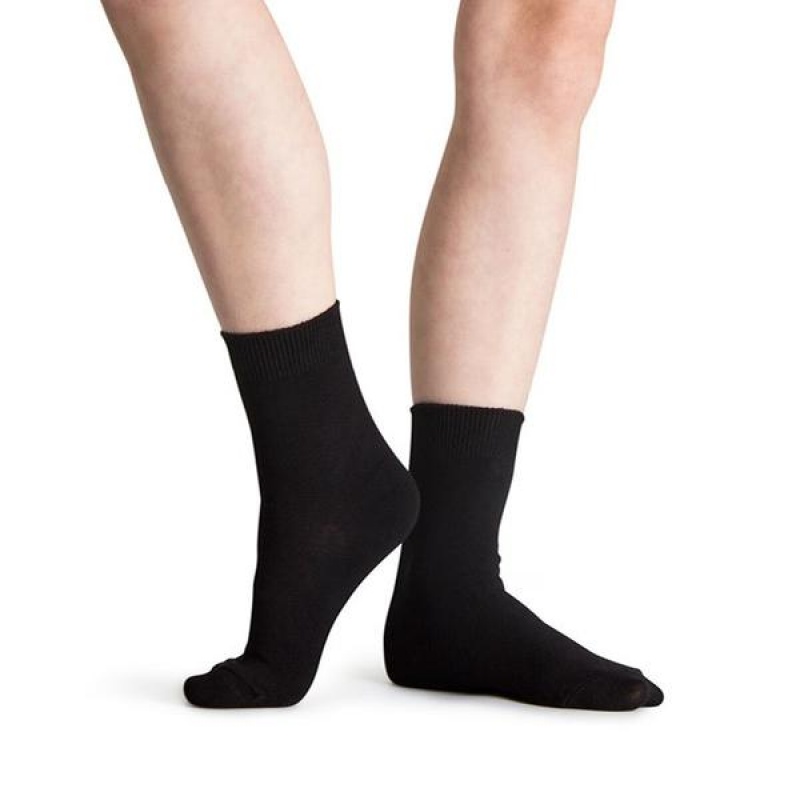 Calcetines Bloch Ankle Mujer Negras | YCLVQ30751