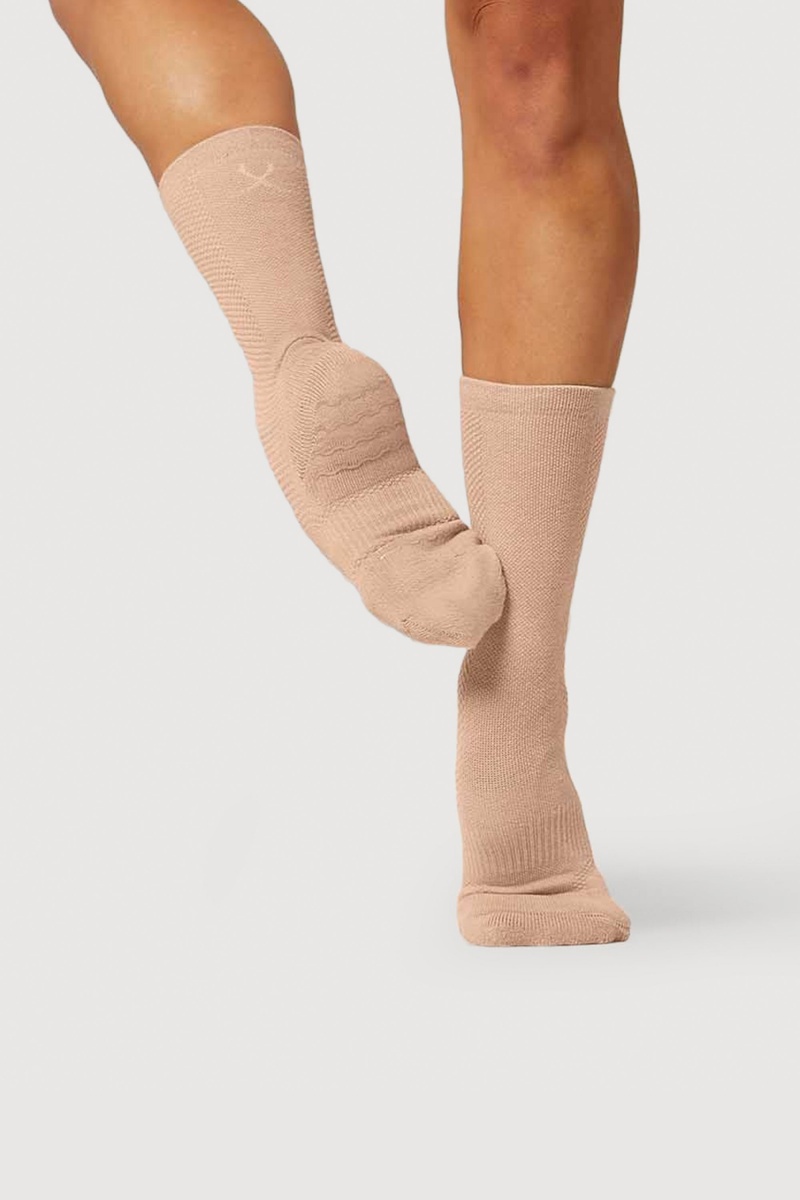 Calcetines Bloch Dance Mujer Sand | CLJBT45281