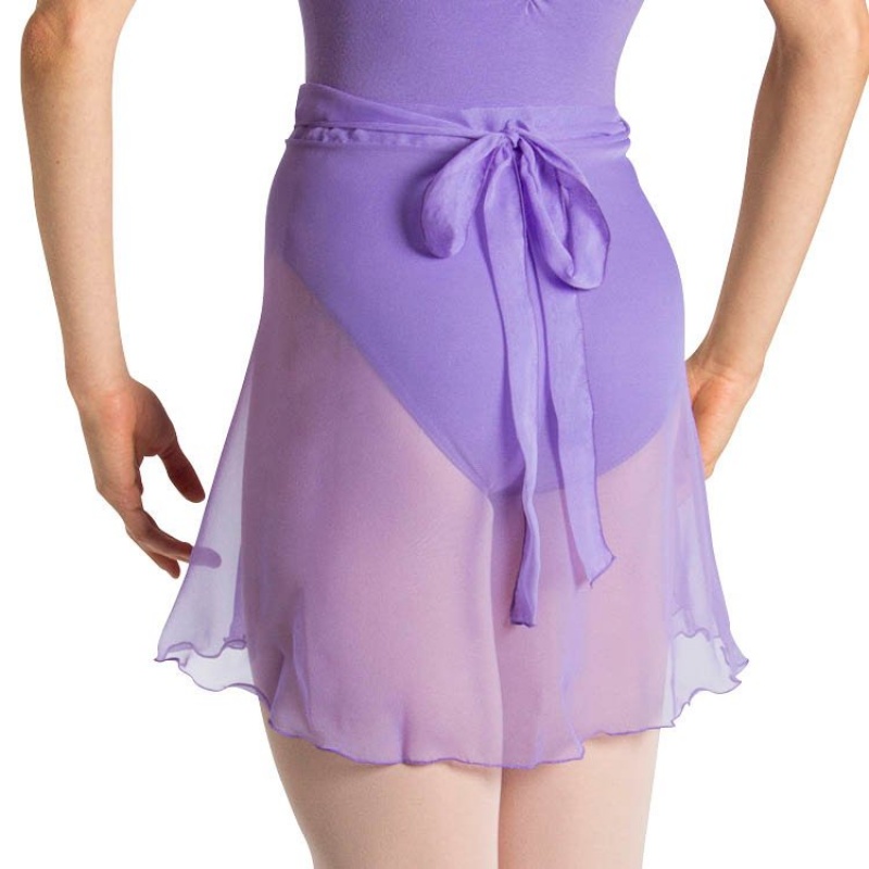 Falda Bloch Chantay Long Tulip Wrap Mujer Jacaranda | SCLNY39023