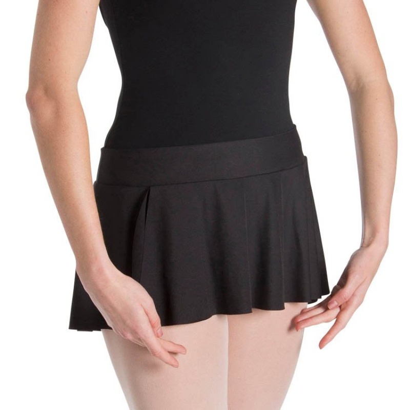 Falda Bloch Mirella Britt Side Split Mujer Negras | UCLTG56597