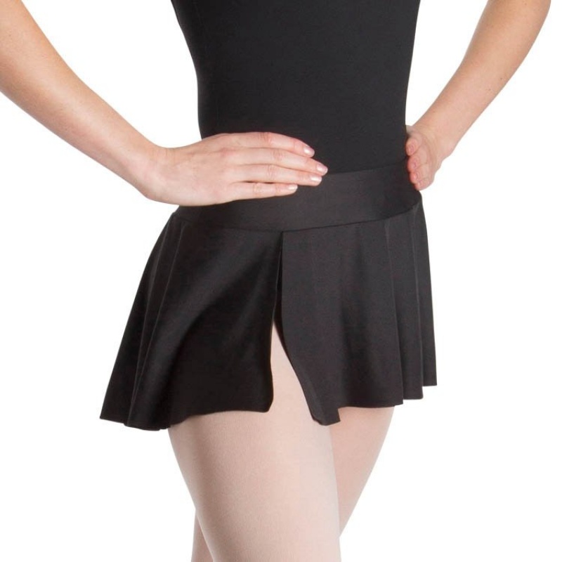 Falda Bloch Mirella Britt Side Split Mujer Negras | UCLTG56597