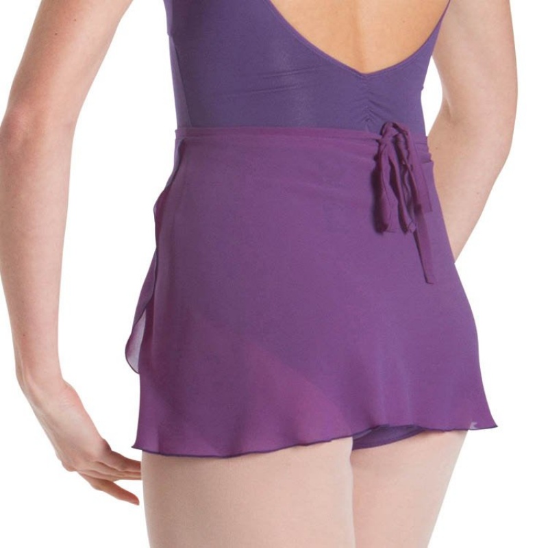 Falda Bloch Professional Wrap Mujer Moradas | PCLER84767