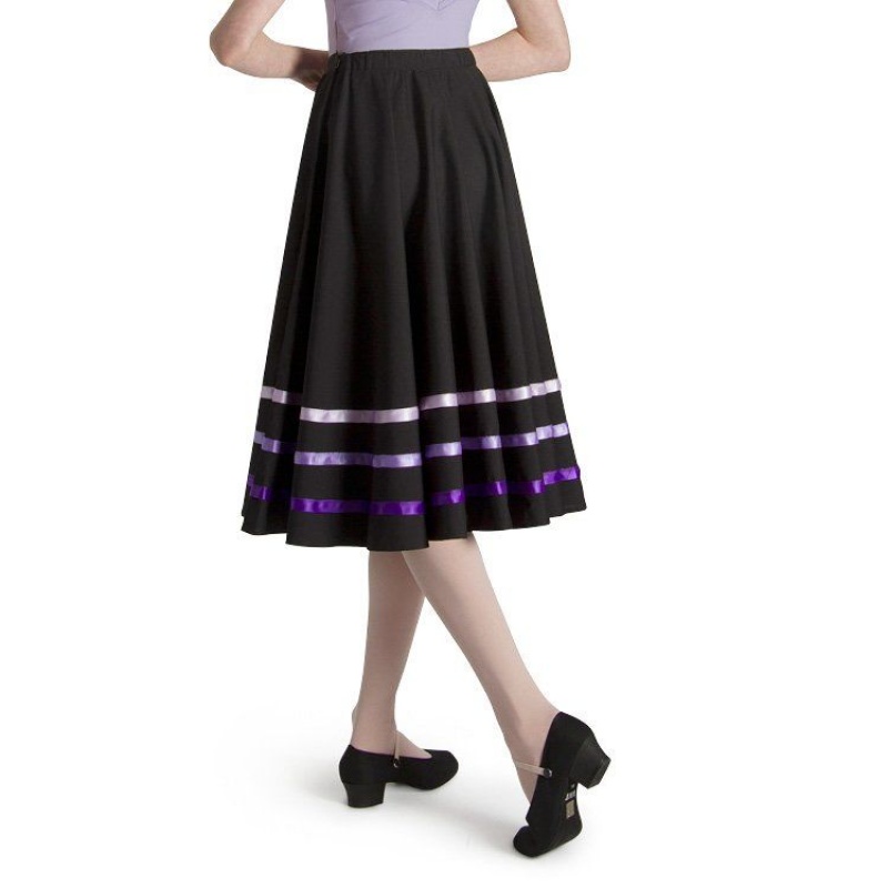 Falda Bloch Ribbon Character Mujer Moradas | CLEGJ23395