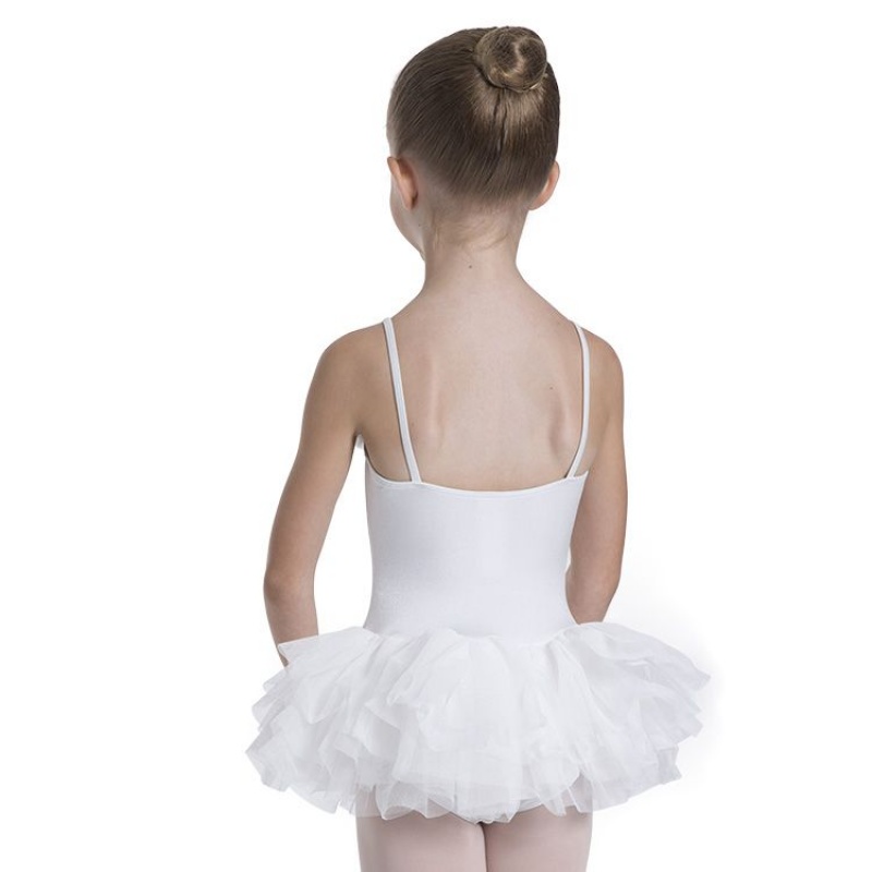 Leotardos Bloch Desdemona Tutu Niños Blancas | CLCVG53602