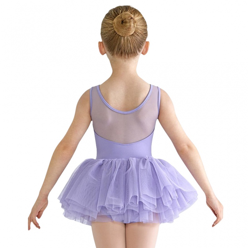 Leotardos Bloch Emica Sweetheart Tank Tutu Niños Lilac | CLZPD29822