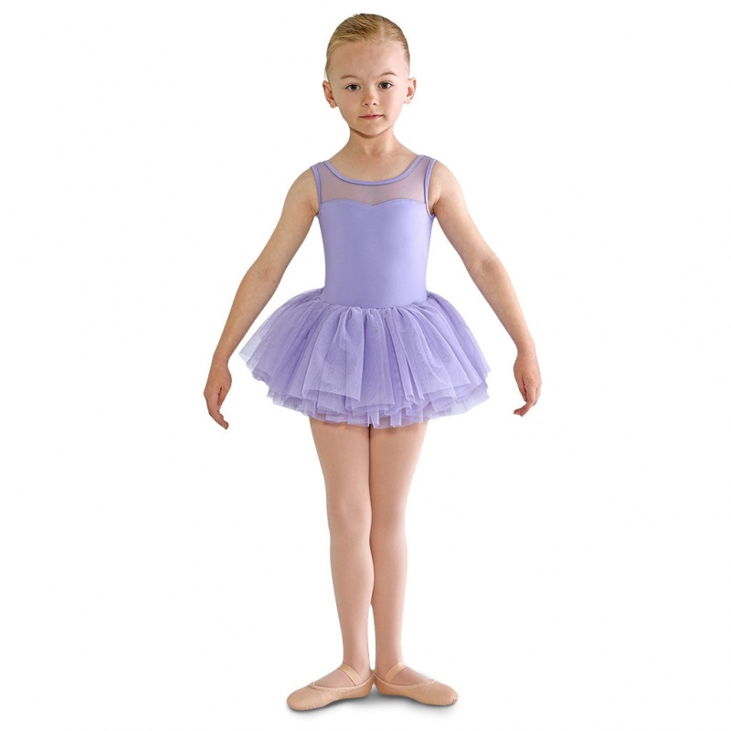 Leotardos Bloch Emica Sweetheart Tank Tutu Niños Lilac | CLZPD29822