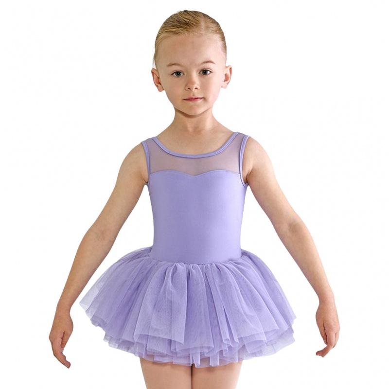 Leotardos Bloch Emica Sweetheart Tank Tutu Niños Lilac | CLZPD29822