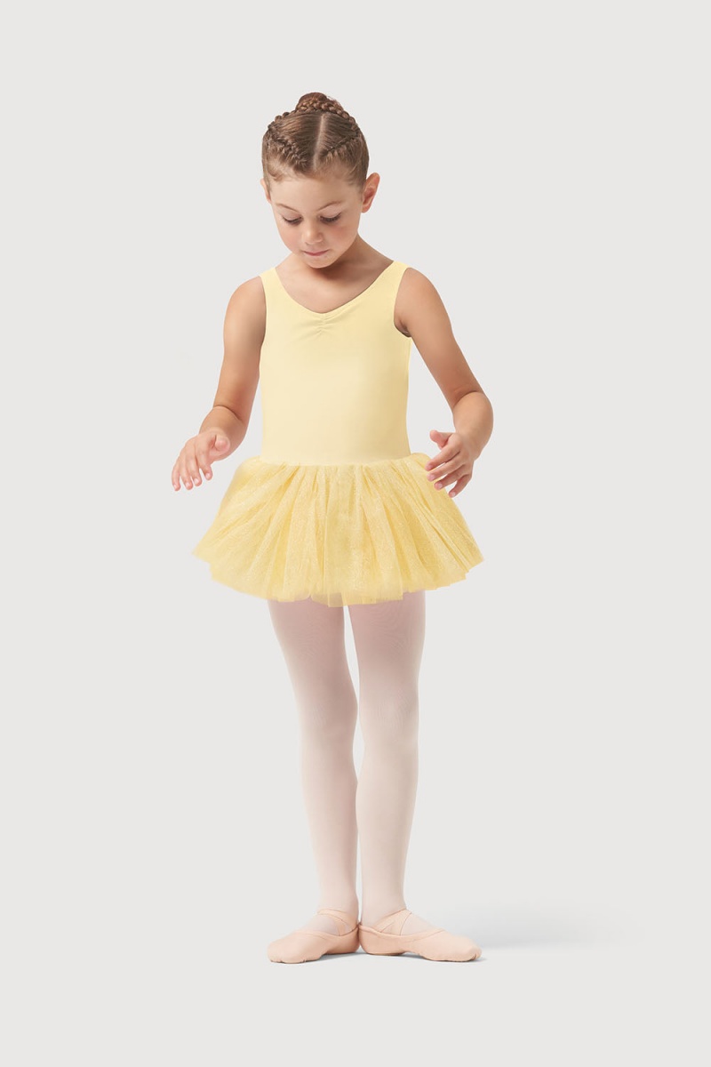 Leotardos Bloch Sparkle Tank Tutu Niños Sunshine | GCLUC35783