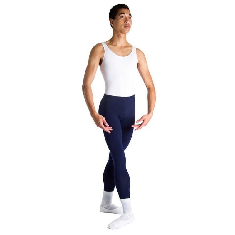 Mallas Bloch Dale High Cintura Full Length Hombre Azul Marino | XCLBH63665