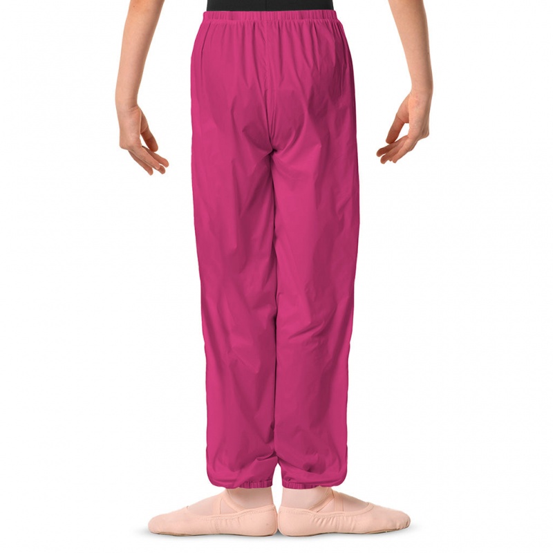 Pantalones Bloch Children Ripstop Pants Niños Raspberry | CLQAV59542