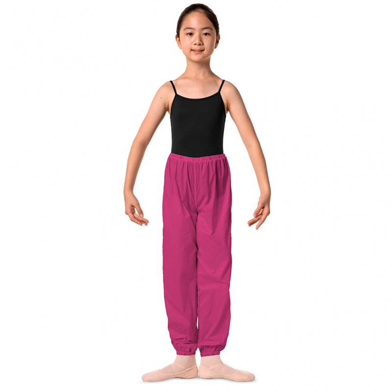 Pantalones Bloch Children Ripstop Pants Niños Raspberry | CLQAV59542