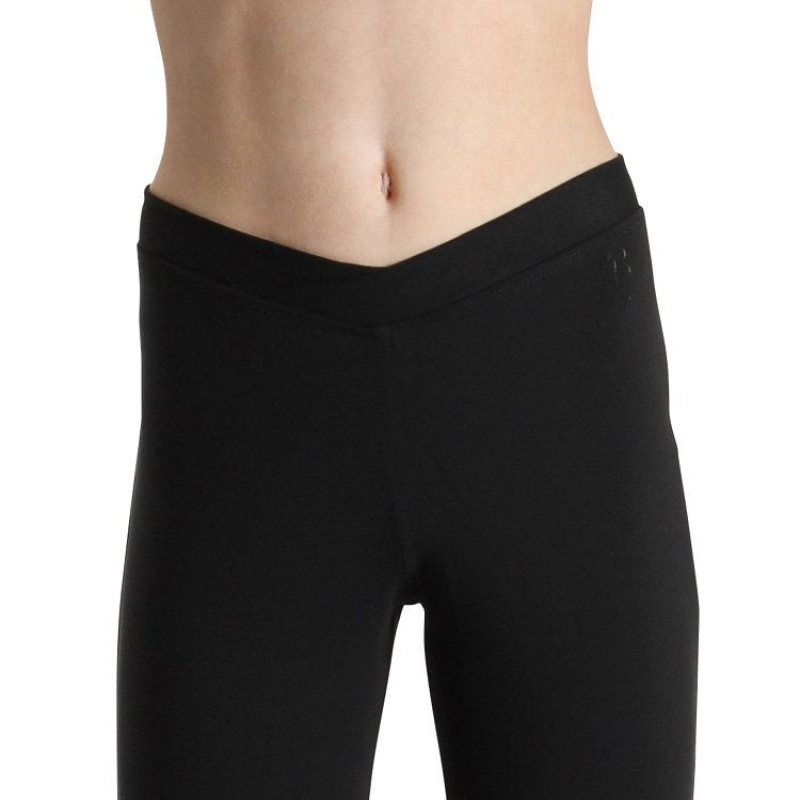 Pantalones Bloch Front Pant Niños Negras | FCLUI25546