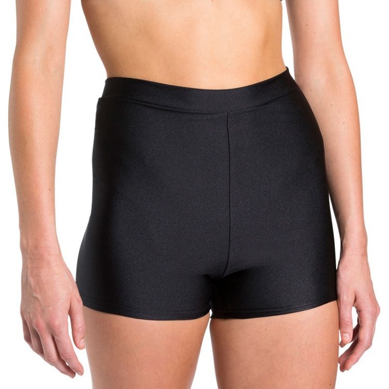 Pantalones Bloch Harper High Cintura Shiny Lycra Mujer Negras | YCLGT89471