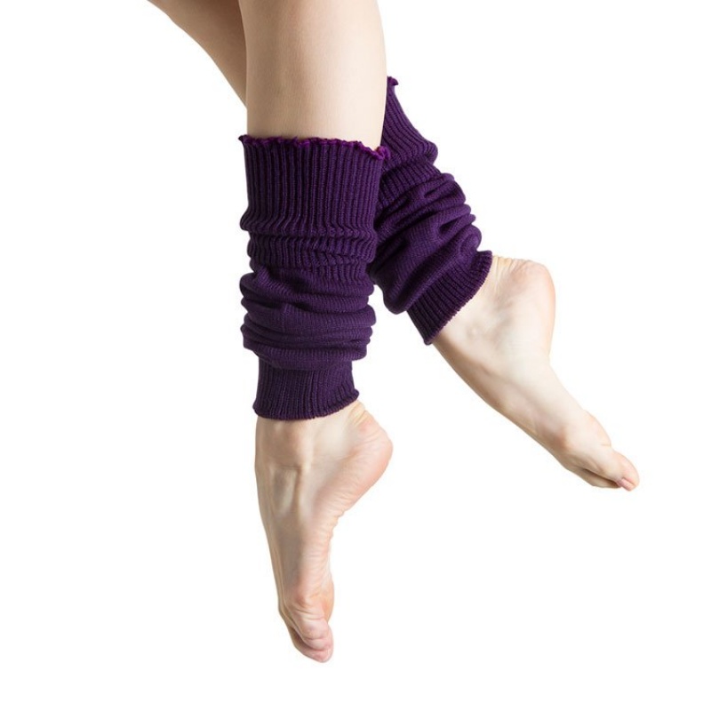 Prendas De Punto Bloch Anna Legwarmers Hombre Moradas | YCLVQ17889