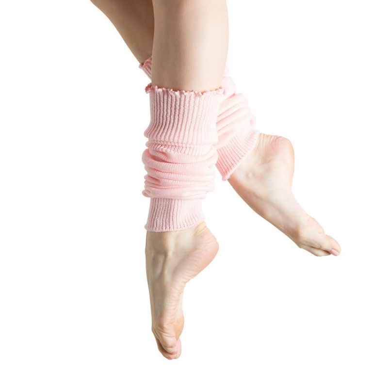 Prendas De Punto Bloch Anna Legwarmers Mujer Rosas | GCLUC27748