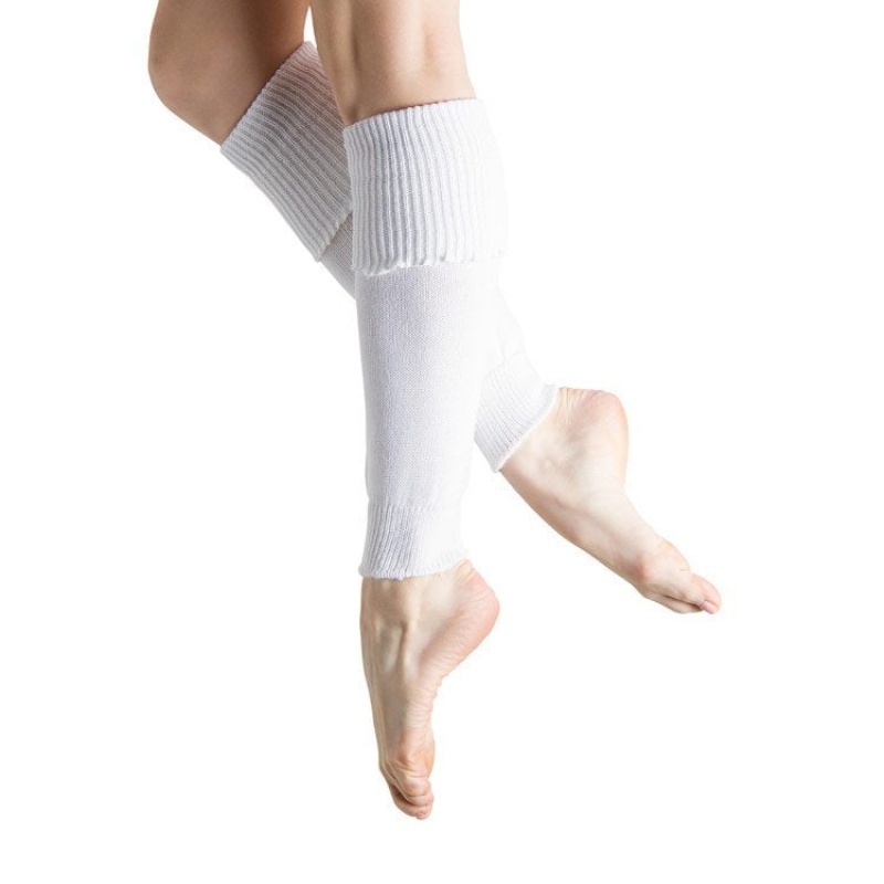 Prendas De Punto Bloch Anna Legwarmers Mujer Blancas | GCLUC55429