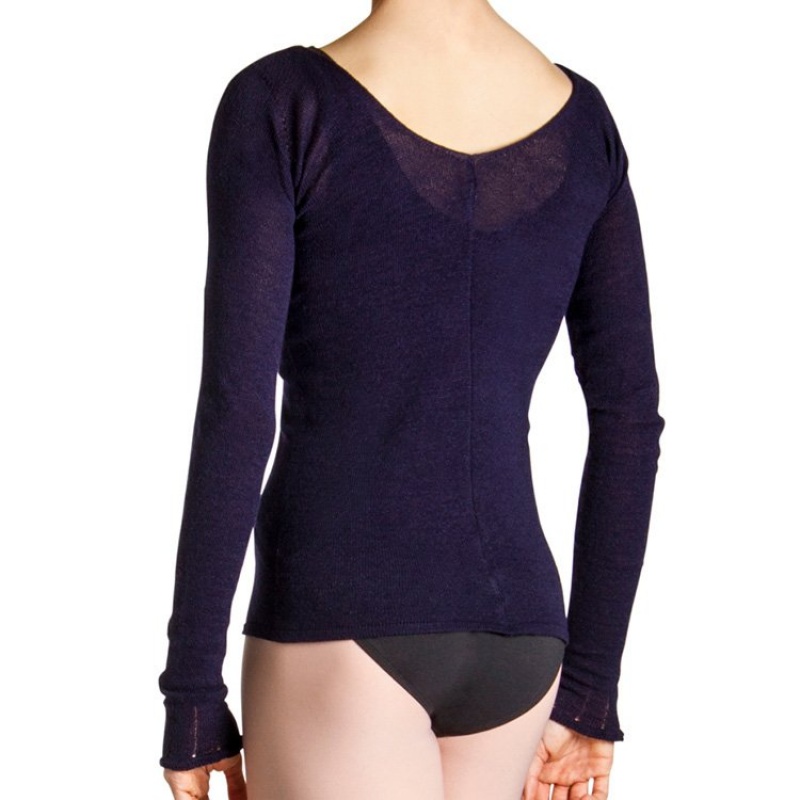 Prendas De Punto Bloch Kara Long Sleeve Mujer Azul Marino | CLDFL19591