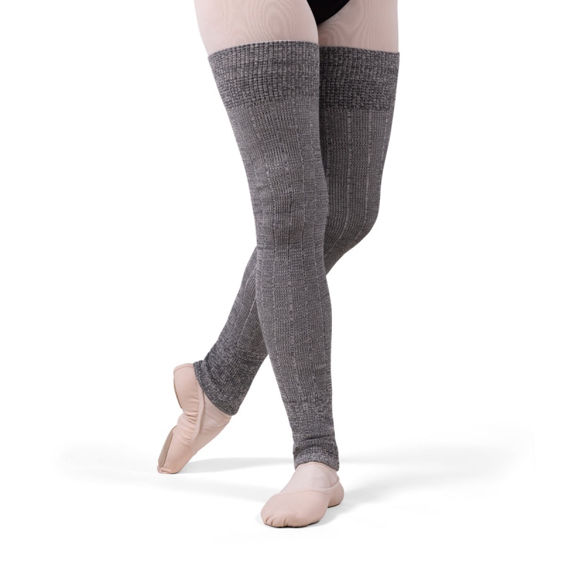 Prendas De Punto Bloch Knit Long Acanalado Legwarmers Hombre Gris | CLZPD49418