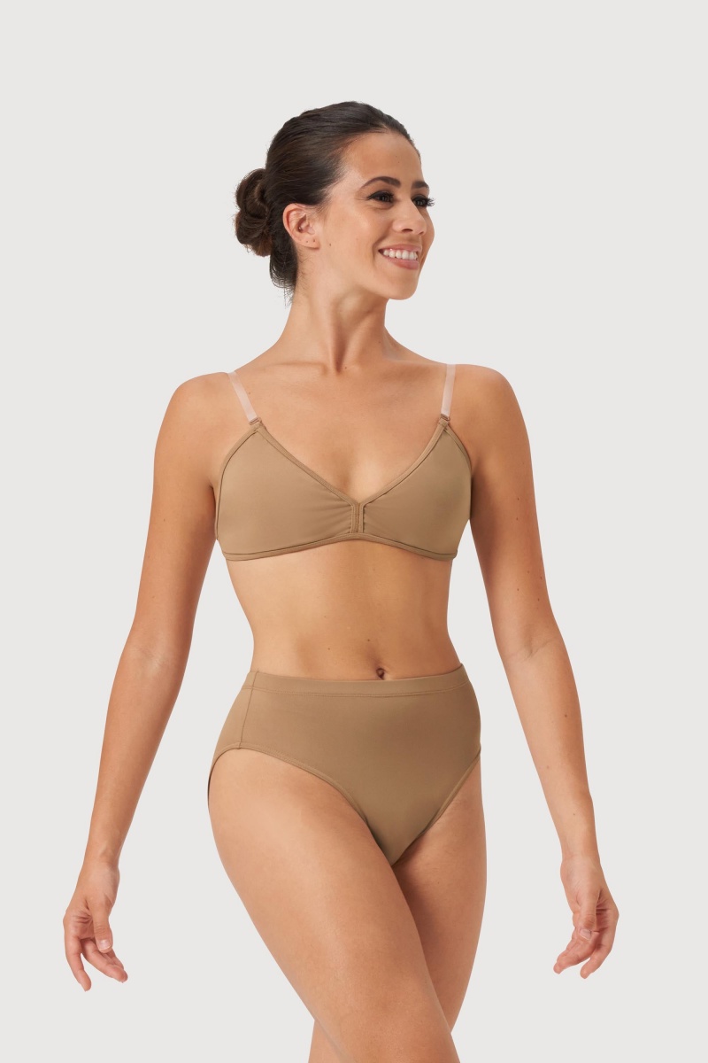 Ropa Interior Bloch Aquila High Cintura Mujer Tan | CLJZR89694